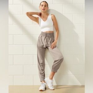 YPB high waisted cargo joggers